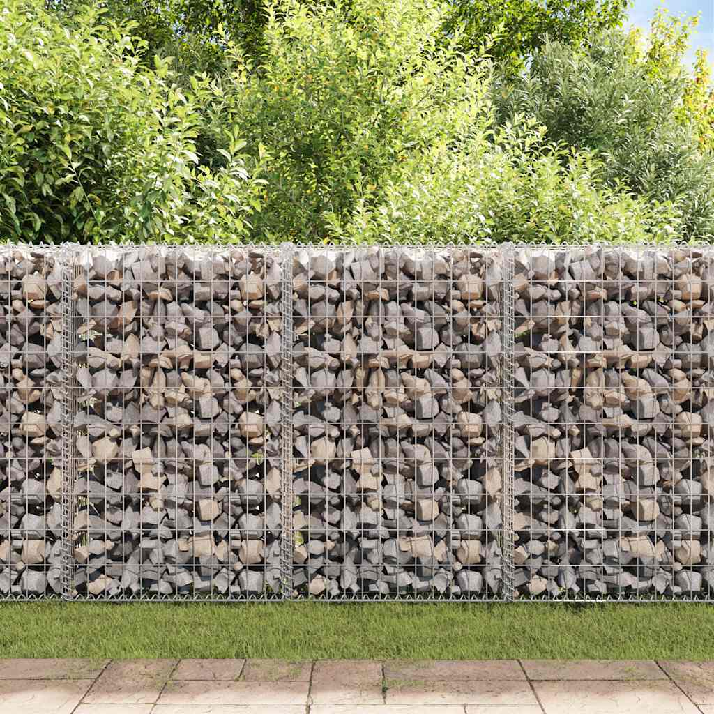 gabionspiraler 24 stk. 100 cm galvaniseret stål