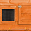 kaninbur 140x63x120 cm massivt fyrretræ