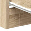 sengeborde 2 stk. 38x35x56 cm konstrueret træ sonoma-eg