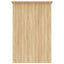 skrivebord 100x50x76 cm konstrueret træ sonoma-eg