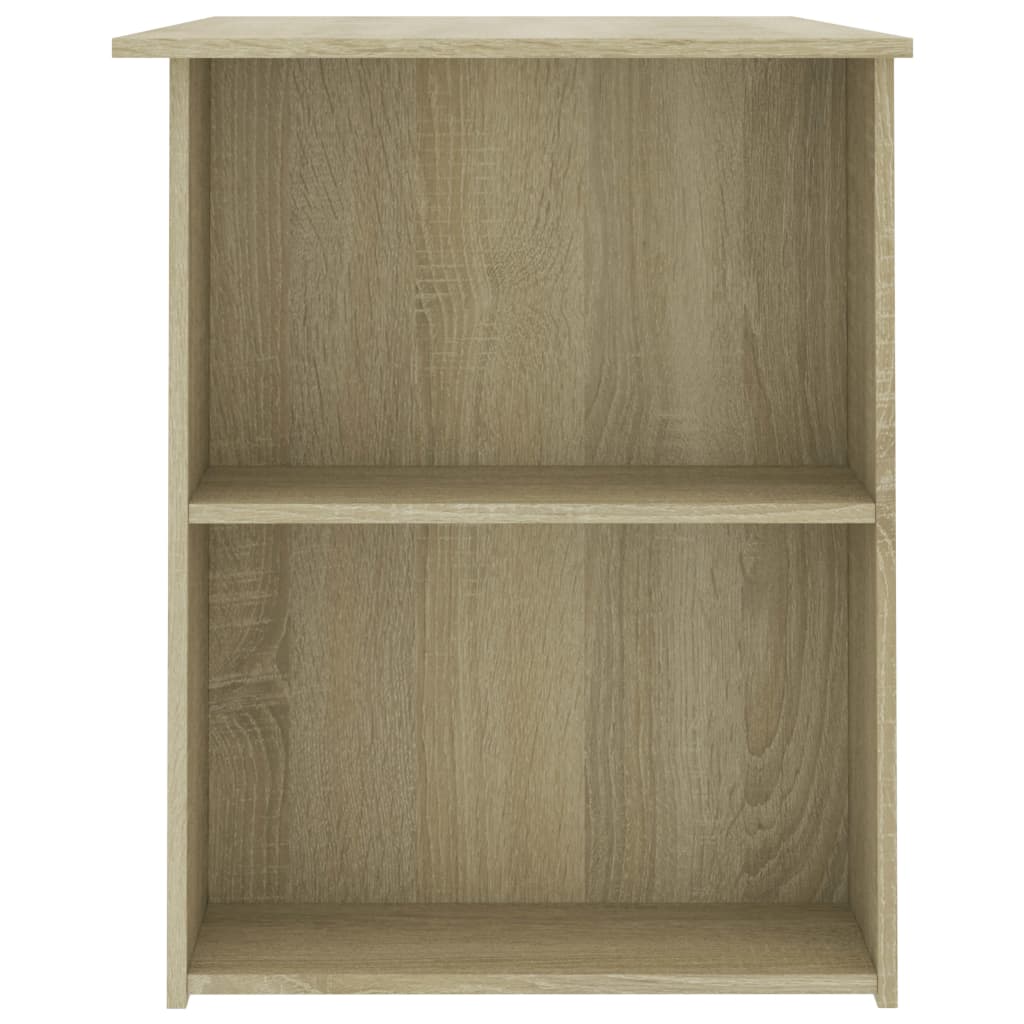 skrivebord 110x60x73 cm konstrueret træ sonoma-eg