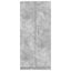 klædeskab 90x52x200 cm konstrueret træ betongrå