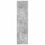 klædeskab 90x52x200 cm konstrueret træ betongrå