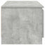 tv-bord 140x40x35,5 cm konstrueret træ betongrå