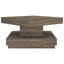 sofabord 60x60x35 cm MDF grå