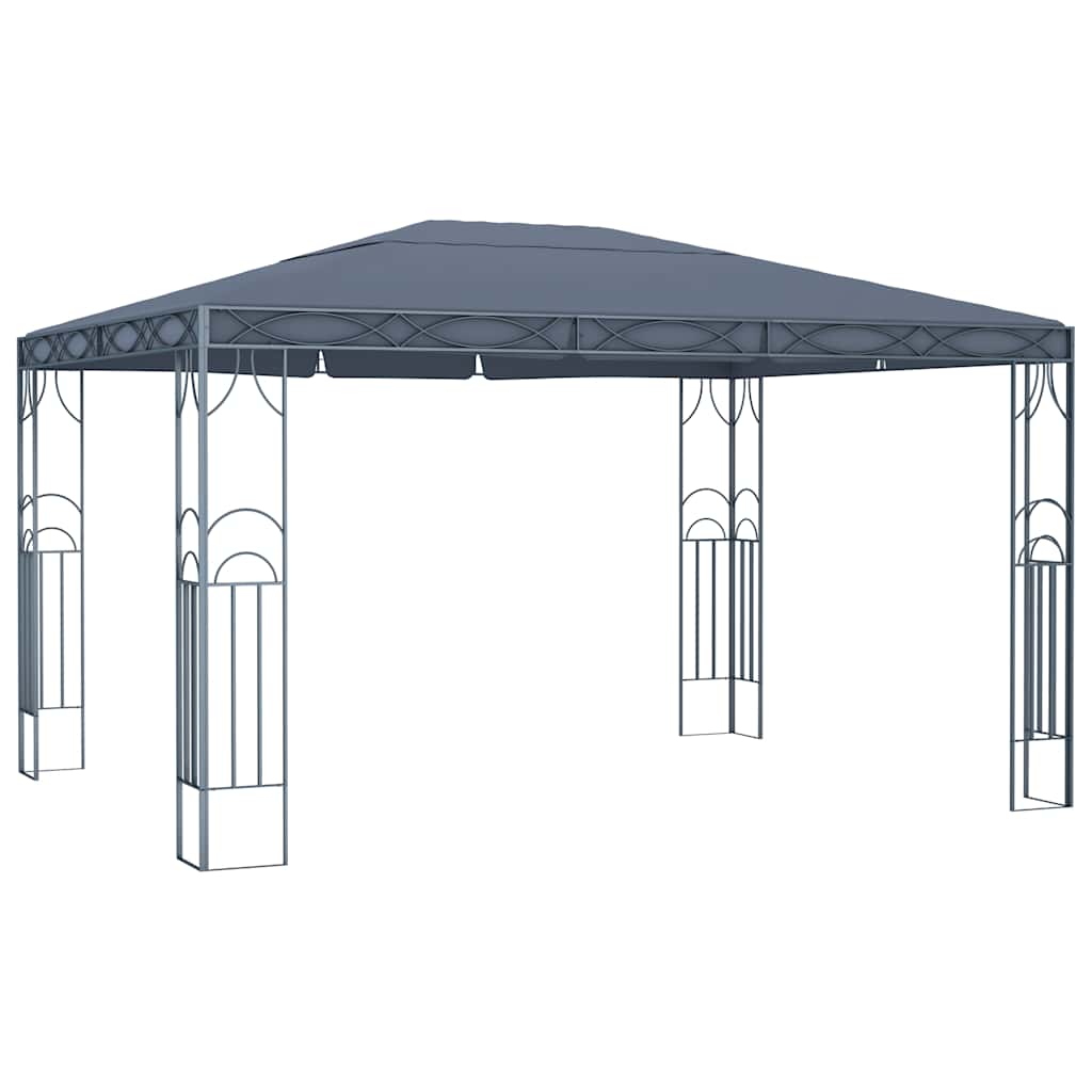 pavillon 400 x 300 cm antracitgrå