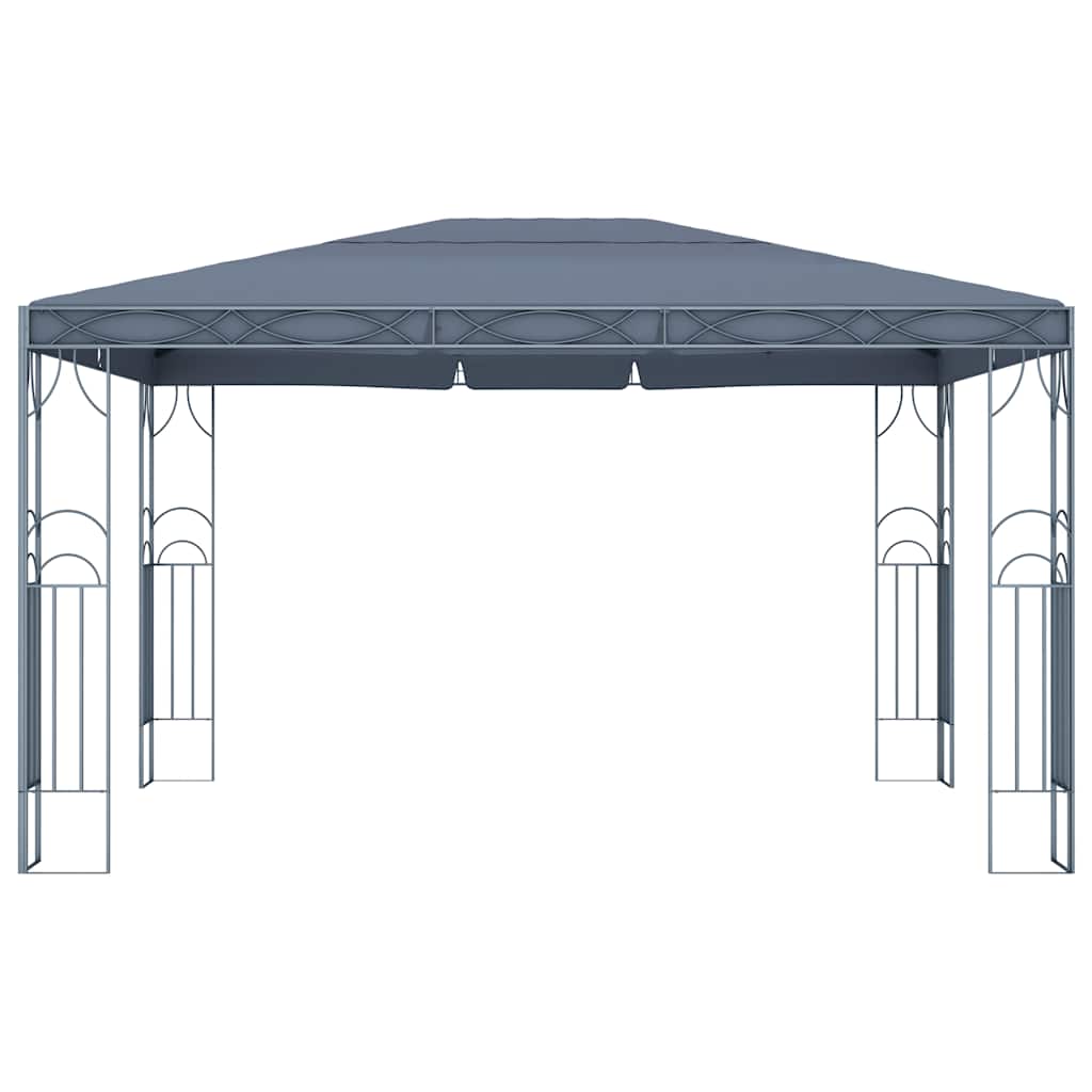 pavillon 400 x 300 cm antracitgrå