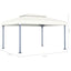 pavillon 400x300 cm aluminium cremefarvet