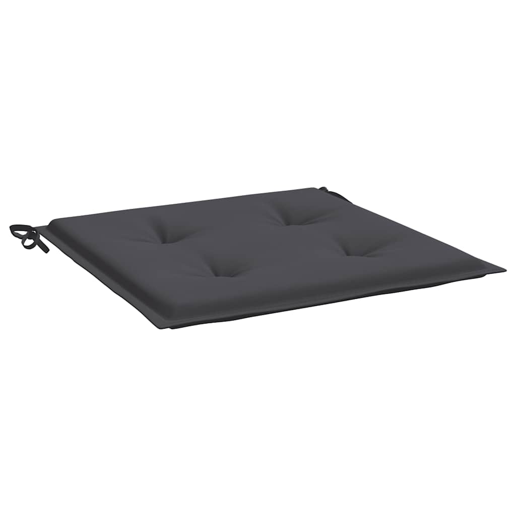 hynder til havestol 4 stk. 40x40x4 cm oxfordstof antracitgrå