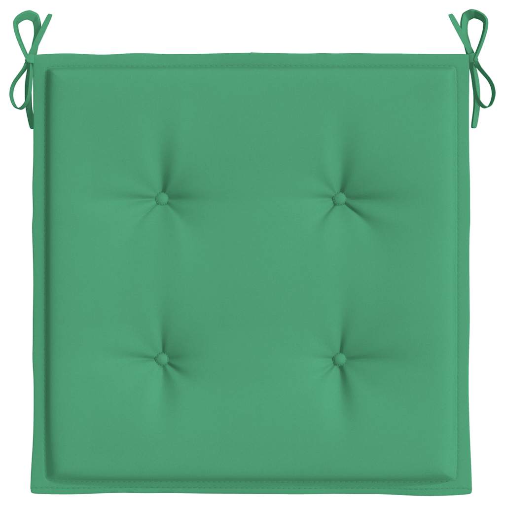hynder til havestol 4 stk. 40x40x4 cm oxfordstof grøn