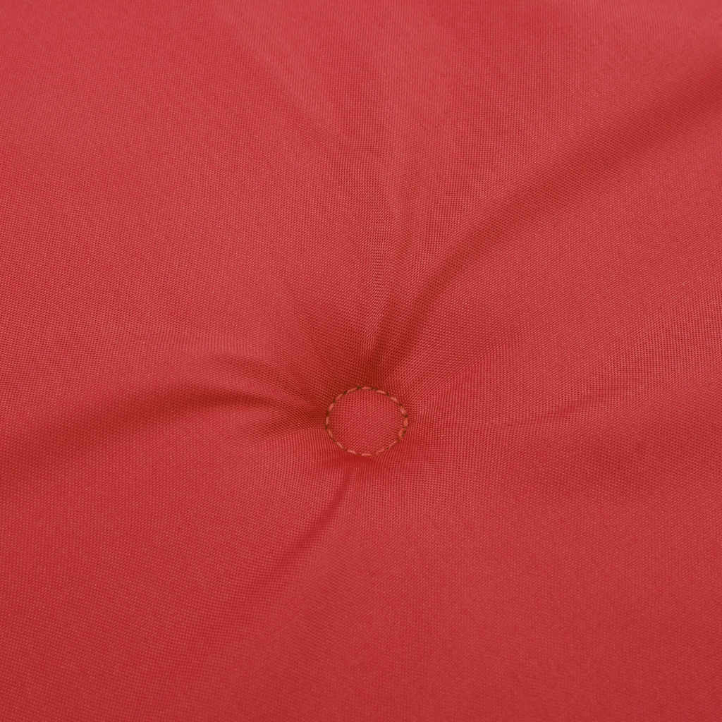 hynder til havestol 4 stk. 40x40x4 cm oxfordstof rød