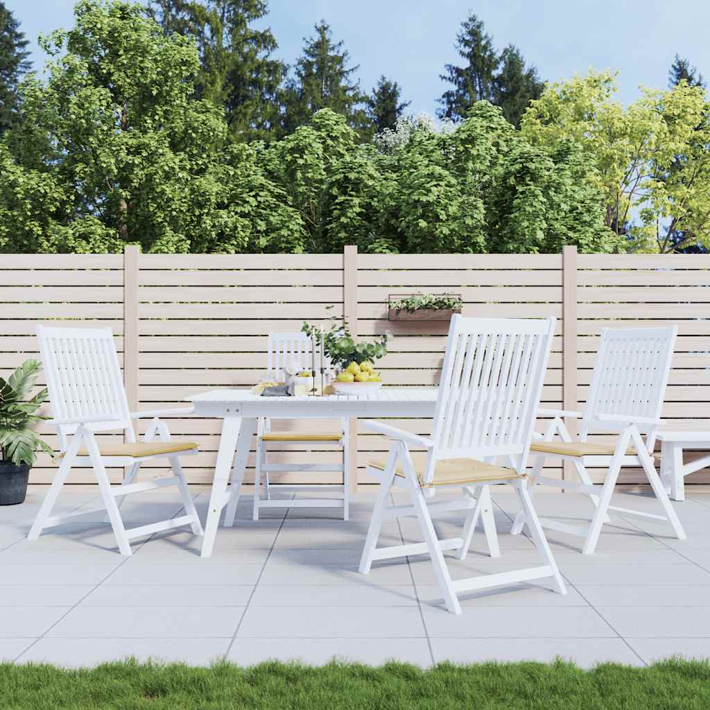 hynder til havestol 4 stk. 40x40x4 cm oxfordstof beige
