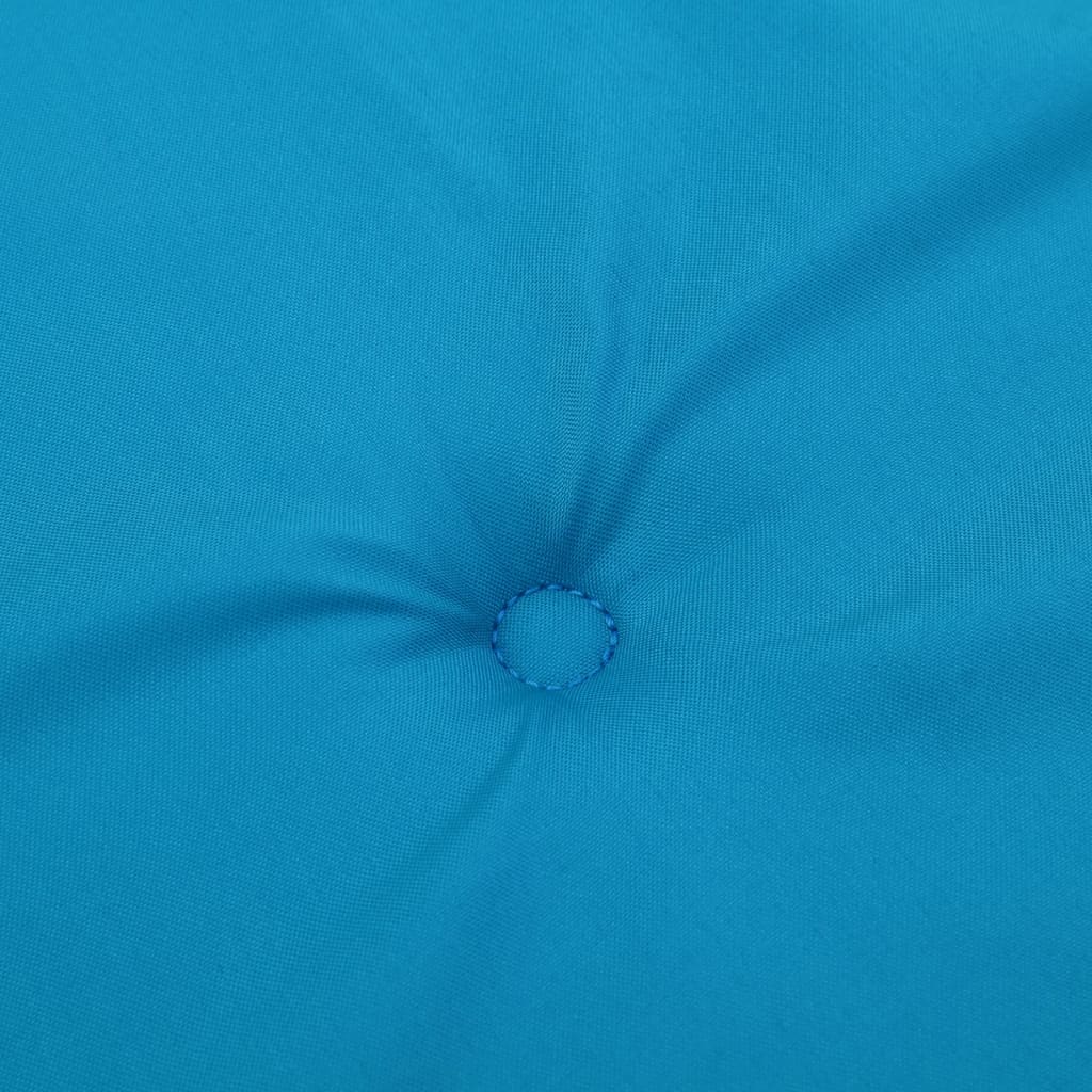 hynder til havestol 2 stk. 50x50x4 cm oxfordstof blå