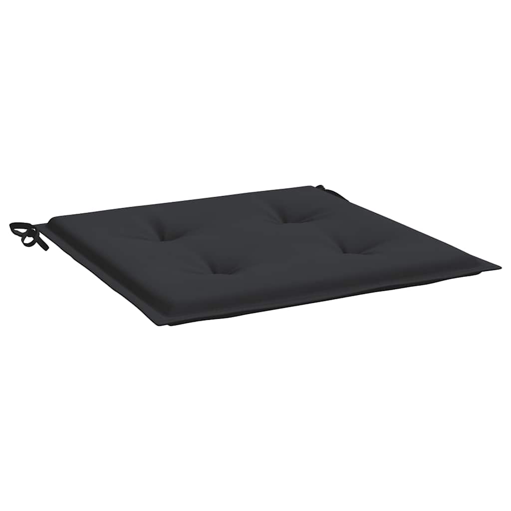 hynder til havestol 2 stk. 50x50x4 cm oxfordstof sort