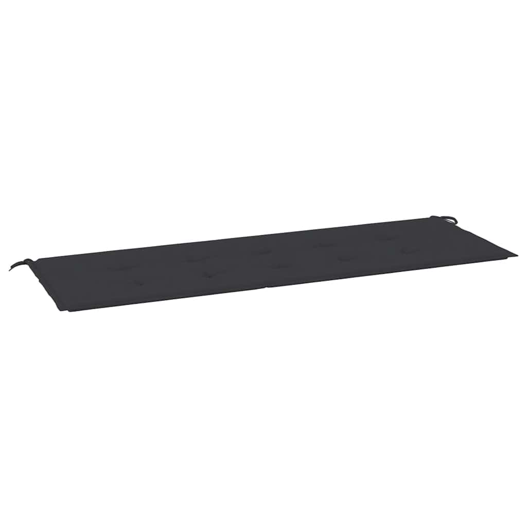 hynde til havebænk 150x50x3 cm oxfordstof sort