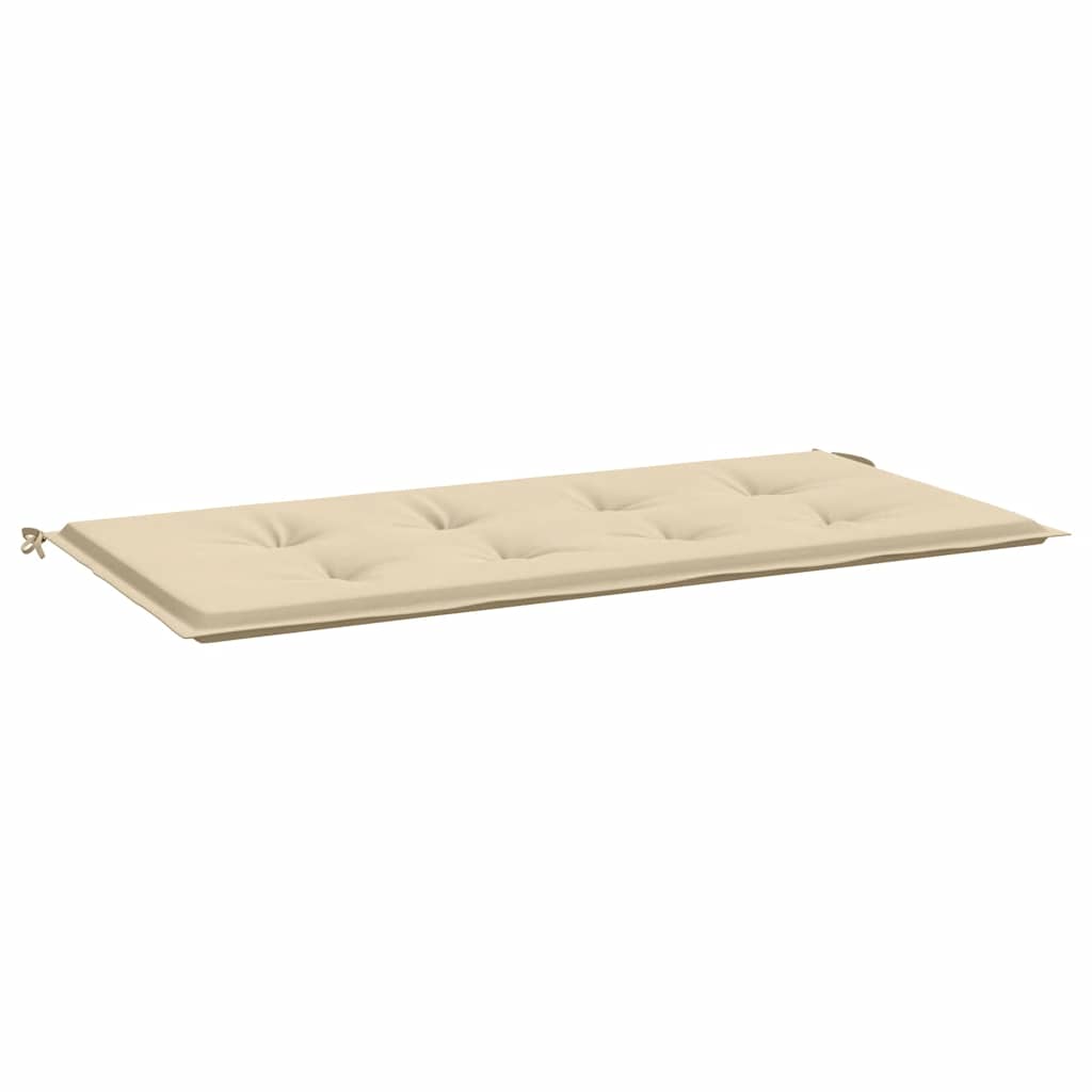 hynde til havebænk 100x50x3 cm oxfordstof beige