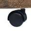 plantevogne 6 stk. 30 cm plastik bronzefarvet