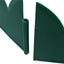 plænekanter 10 stk. 65x15 cm PP grøn