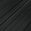 Tagpanel 12 pcs Antracit 129 x 45 cm Galvaniseret stål