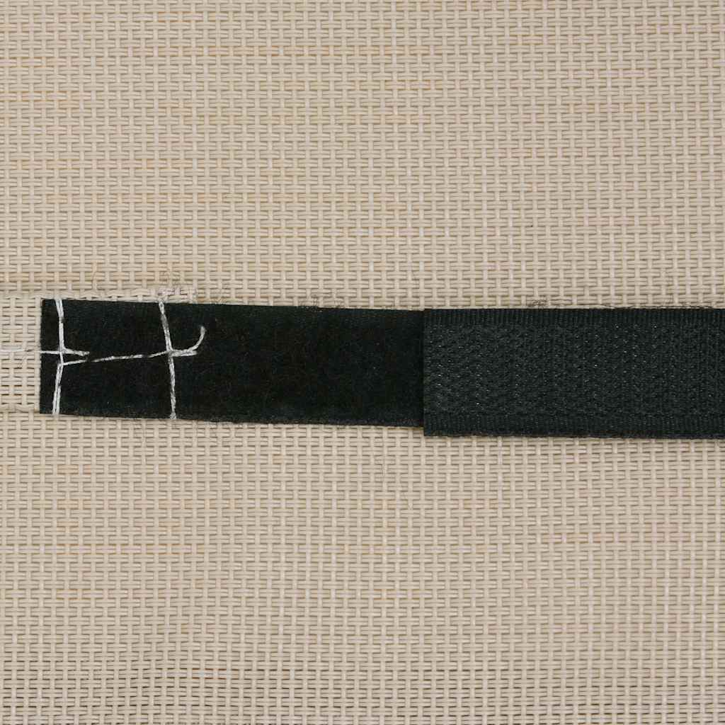 nakkestøtte til havestol 40x7,5x15 cm textilene cremefarvet