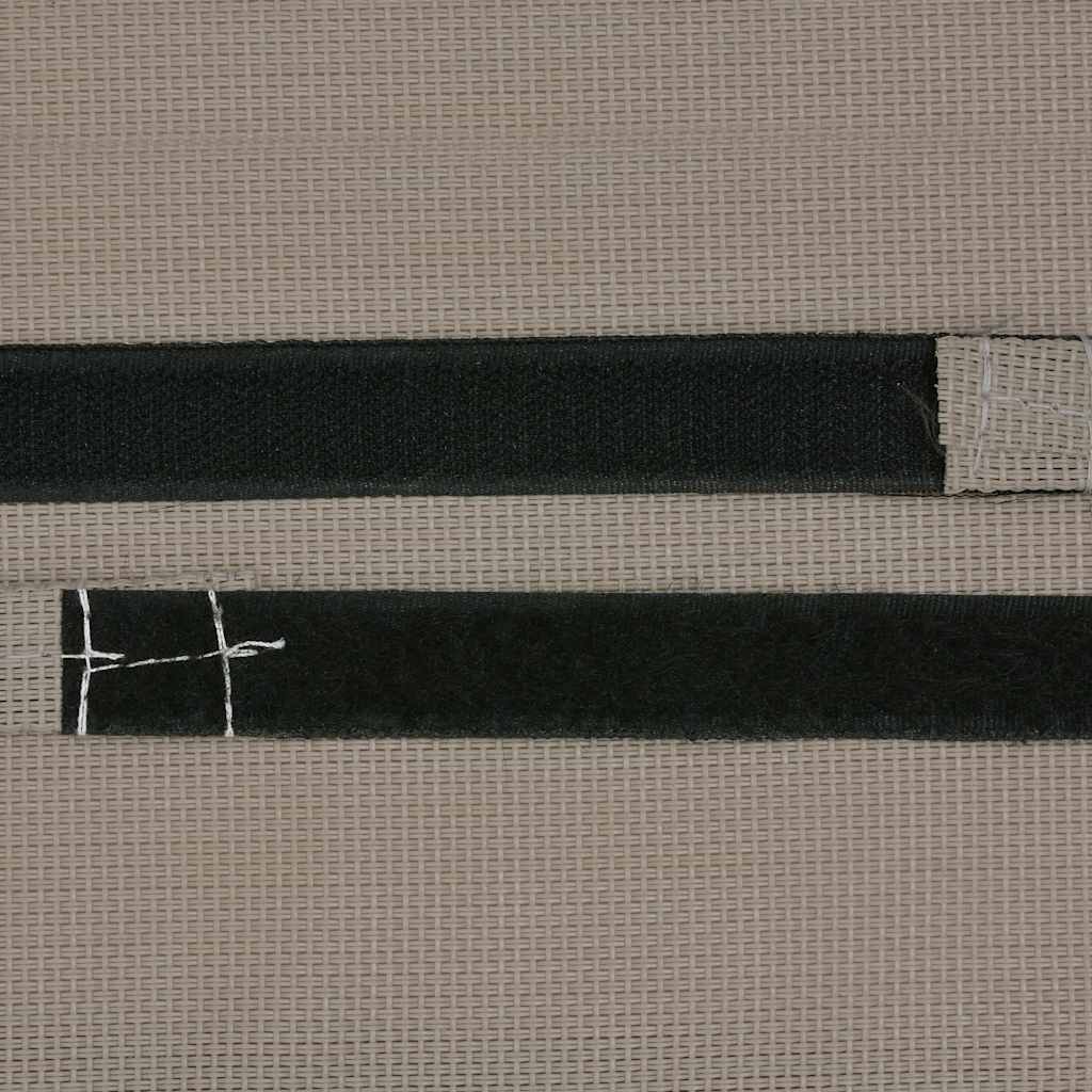 nakkestøtte til havestol 40x7,5x15 cm textilene gråbrun