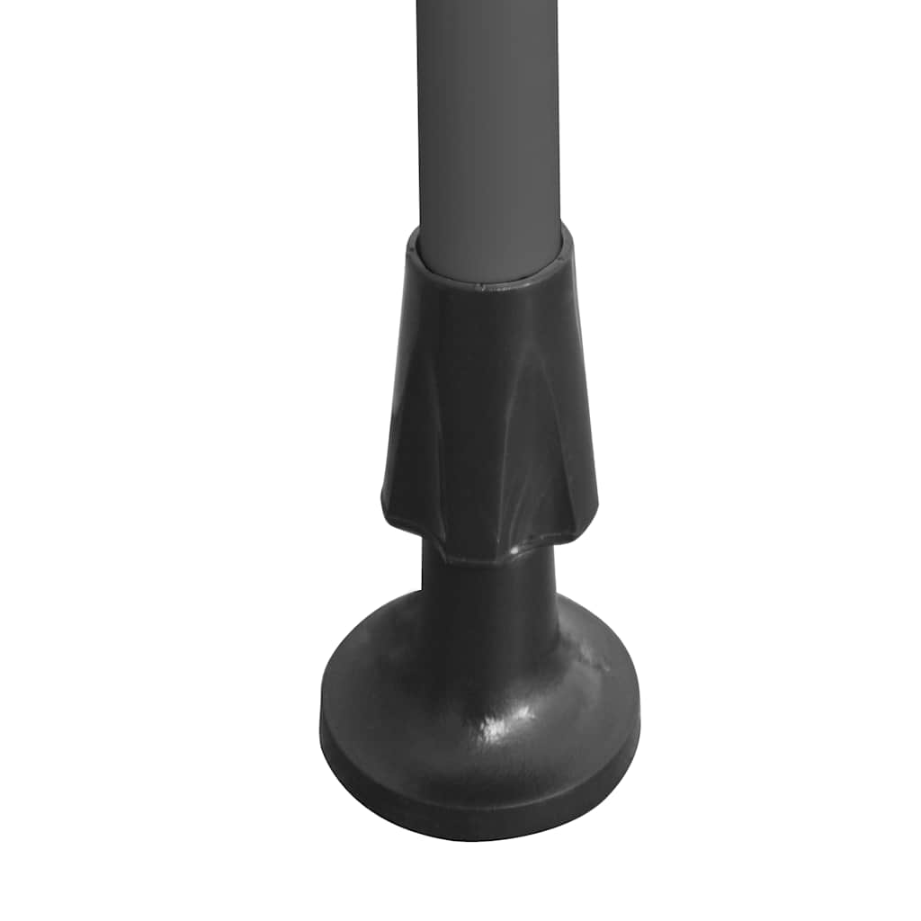 markise m. LED-lys manuel betjening 150 cm cremefarvet
