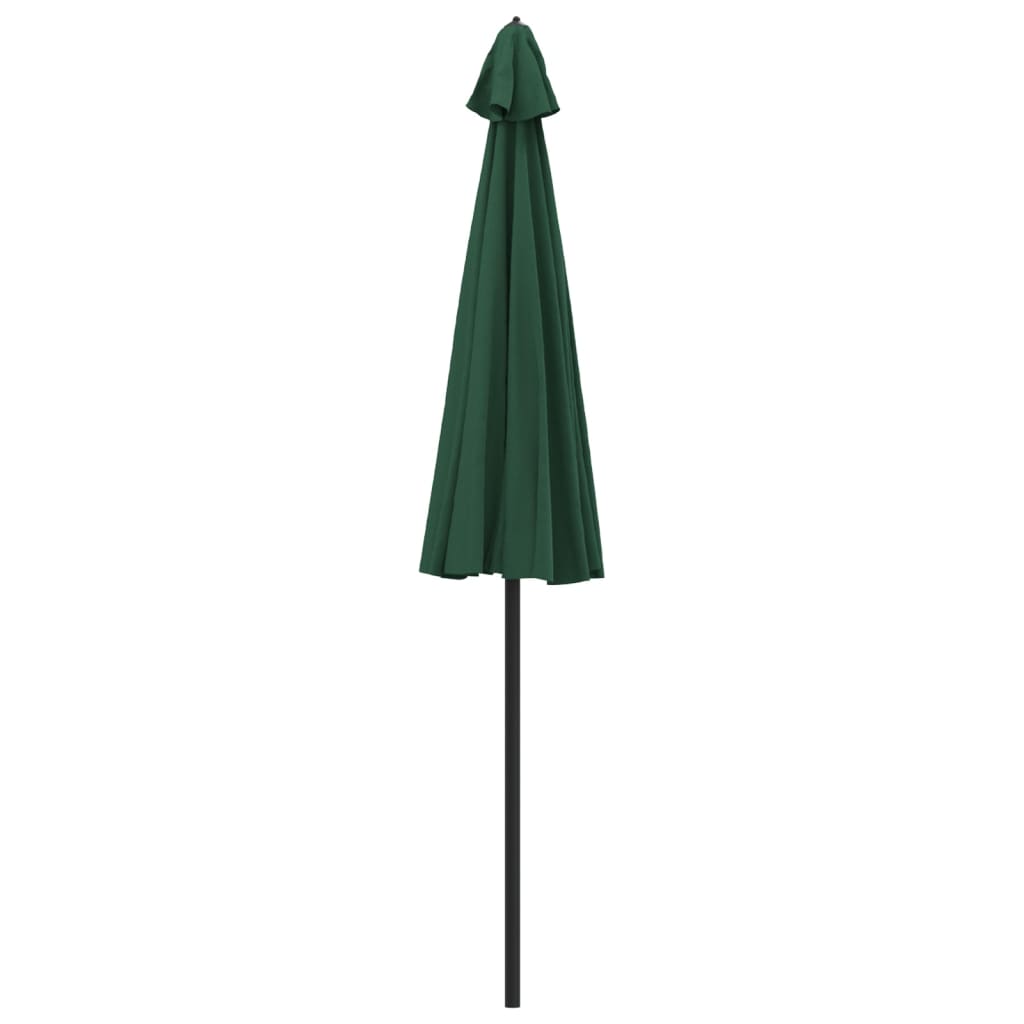 parasol med aluminiumsstang 270 cm grøn