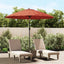 parasol med aluminiumstang 270 cm terrakotta
