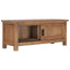 tv-skab 90 x 30 x 35 cm massivt teaktræ