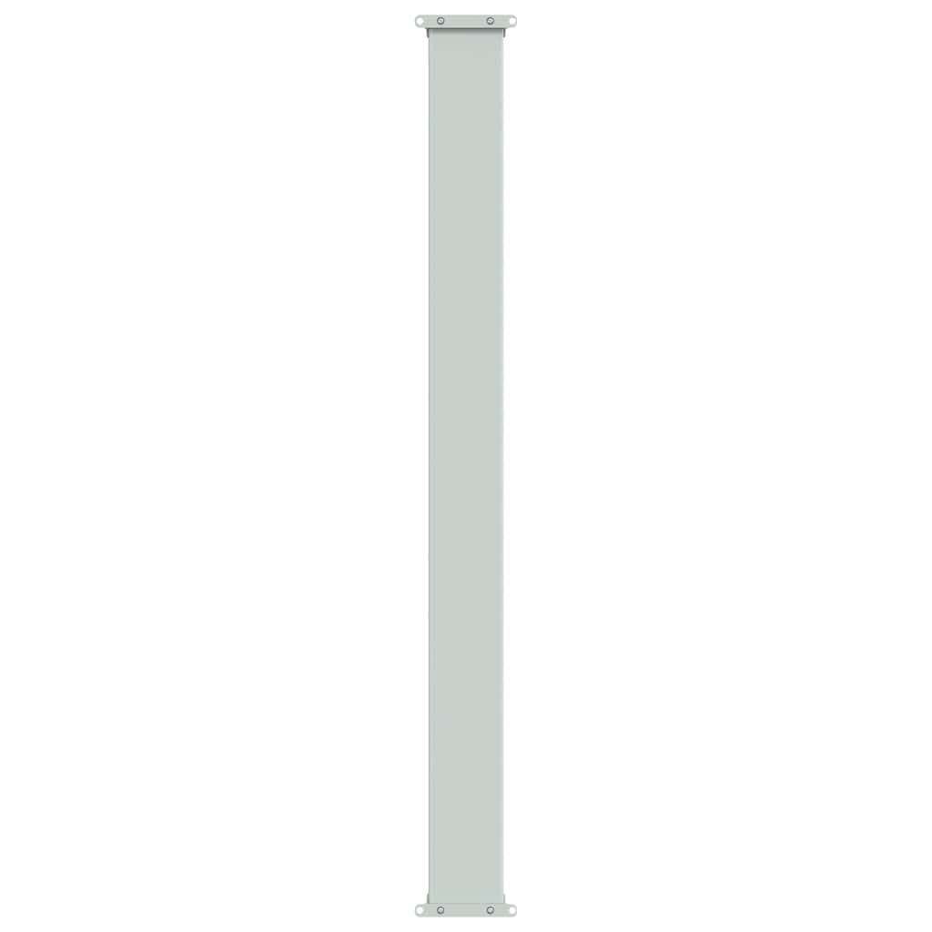 sammenrullelig sidemarkise til terrassen 100 x 300 cm rød