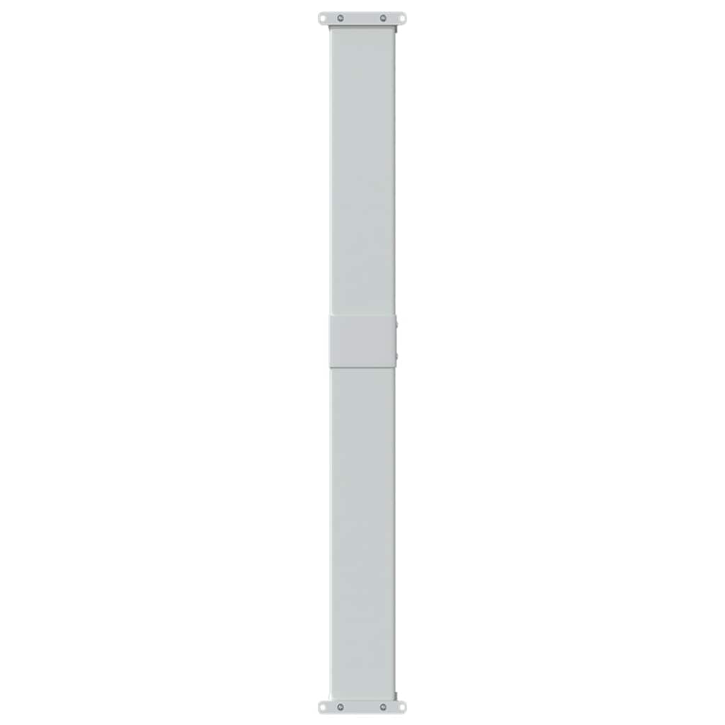 sammenrullelig sidemarkise til terrassen 140x500 cm sort