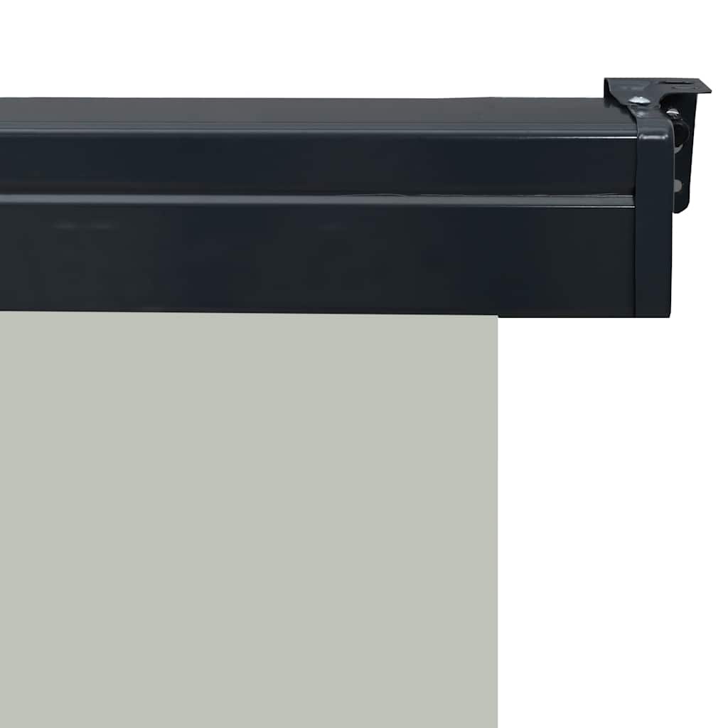 sidemarkise til altan 65x250 cm grå