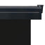 sidemarkise til altan 85x250 cm sort