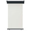 sidemarkise til altan 105x250 cm cremefarvet