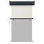 sidemarkise til altan 105x250 cm cremefarvet
