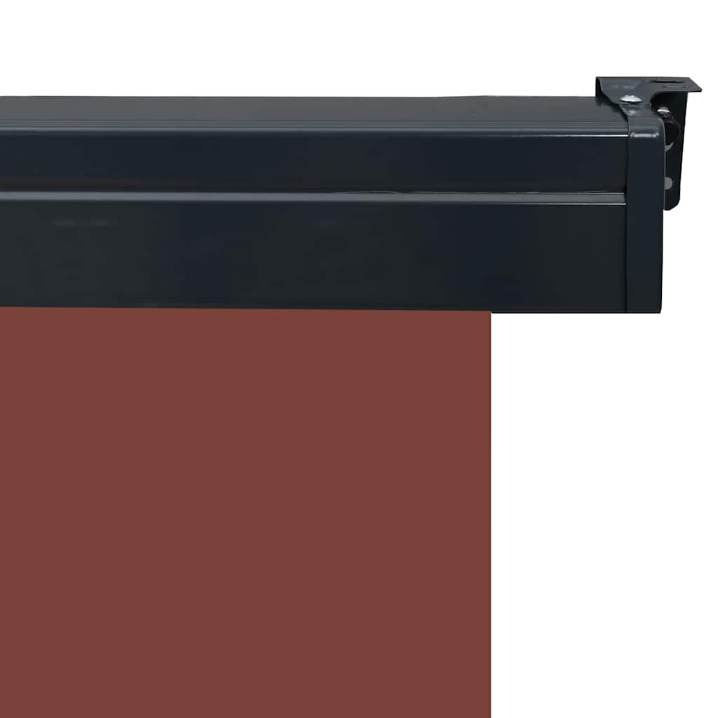 sidemarkise til altan 145x250 cm brun