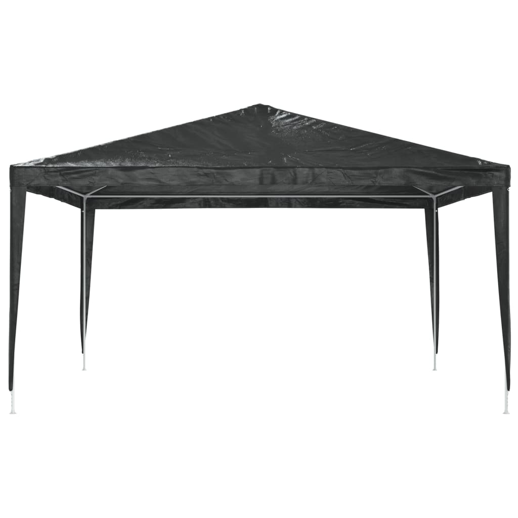 festtelt 4x4 m 90 g/m² antracitgrå