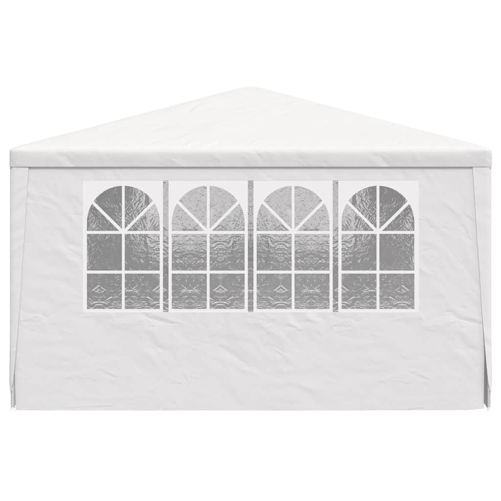 festtelt med sidevægge 4x6 m 90 g/m² hvid