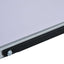 foldbart campingbord 60 x 40 cm aluminium hvid