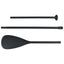 SUP-padle 215 cm aluminium sort