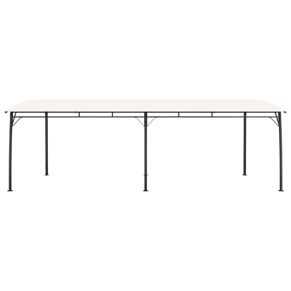 fritstående markise 6x3x2,55 m cremefarvet