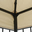 pavillon 3x4 m cremefarvet