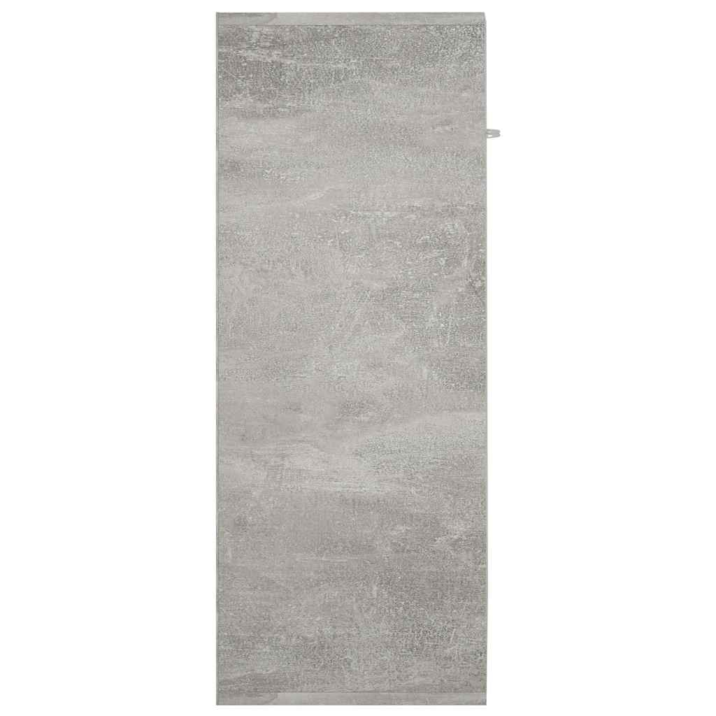 skænk 60x30x75 cm konstrueret træ betongrå