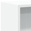 bogreol 60x24x76 cm konstrueret træ hvid