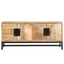 sofabord 90 x 55 x 40 cm massivt mangotræ