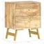 sengebord 40x30x50 cm massivt mangotræ