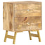 sengebord 40x30x50 cm massivt mangotræ