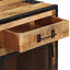 skænk 80x31x71 cm massivt ru mangotræ