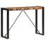 konsolbord 110x35x76 cm massivt genbrugstræ