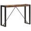 konsolbord 110x35x76 cm massivt genbrugstræ
